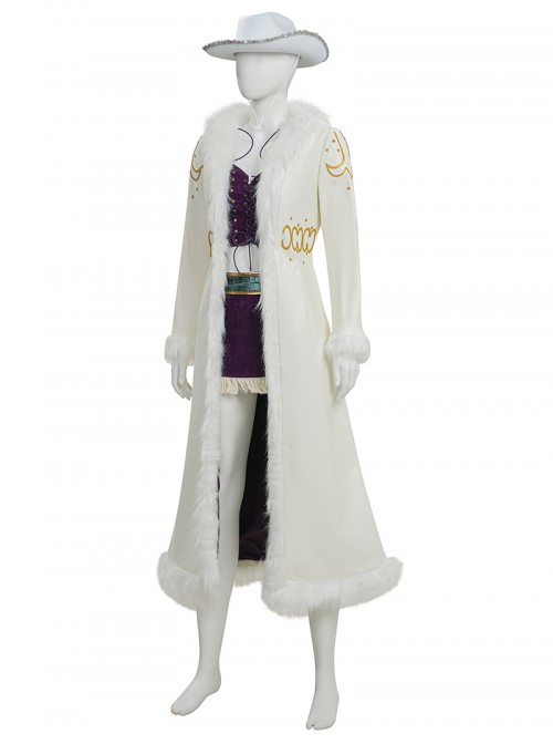 TV Drama One Piece Season 2 Nico Robin Halloween Cosplay Costume Set