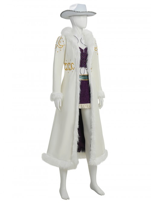 TV Drama One Piece Season 2 Nico Robin Halloween Cosplay Costume Set