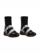 Game Marvel Rivals Deadpool Halloween Cosplay Accessories Black Boots