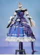 Game Dragon Raja Cassell's Gate Erii Tsukiyomi Skin Mafia Princess Halloween Cosplay Costume Set
