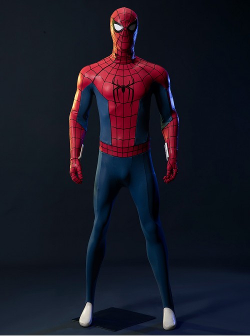 Movie Spider-Man Brand New Day Peter Parker Optimized Version Halloween Cosplay Costume Set Without Boots