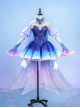 Game Honor Of Kings Wang Zhao Jun Skin Long Night Rebirth Halloween Cosplay Costume Set