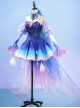 Game Honor Of Kings Wang Zhao Jun Skin Long Night Rebirth Halloween Cosplay Costume Set
