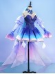 Game Honor Of Kings Wang Zhao Jun Skin Long Night Rebirth Halloween Cosplay Costume Set