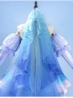 Game Honor Of Kings Wang Zhao Jun Skin Long Night Rebirth Halloween Cosplay Costume Set
