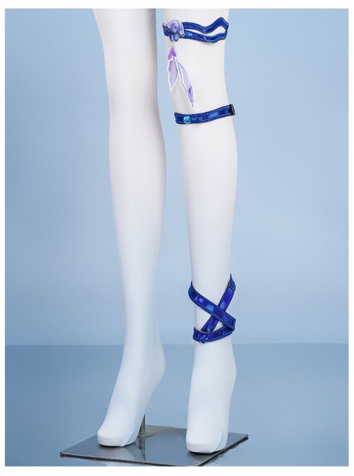 Game Honor Of Kings Wang Zhao Jun Skin Long Night Rebirth Halloween Cosplay Costume Set