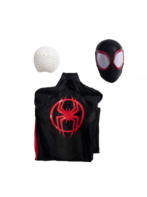 Anime Spider-Man Across The Spider-Verse Miles Morales Halloween Cosplay Costume Set Without Boots