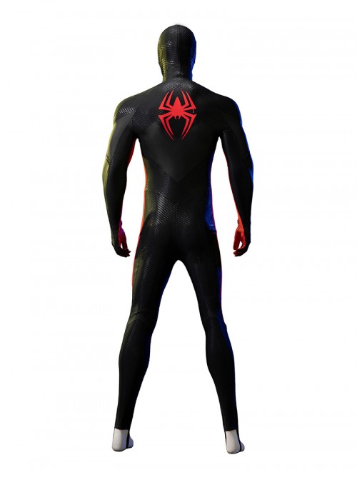 Anime Spider-Man Across The Spider-Verse Miles Morales Halloween Cosplay Costume Set Without Boots