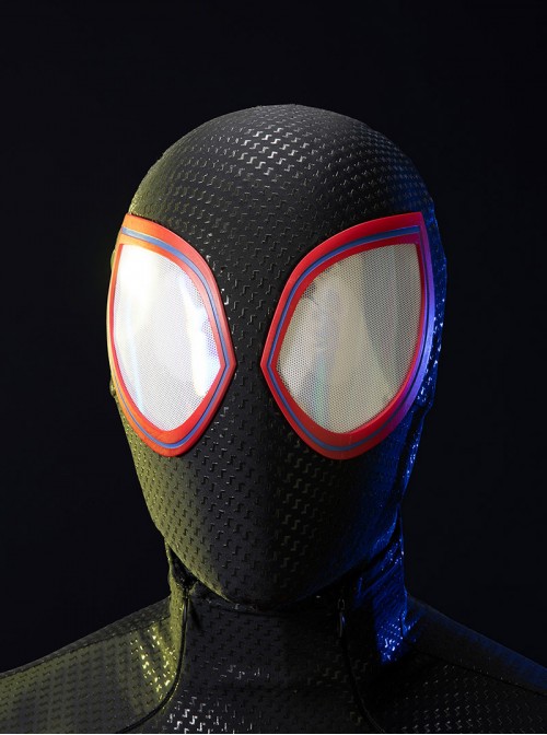 Anime Spider-Man Across The Spider-Verse Miles Morales Halloween Cosplay Costume Set Without Boots