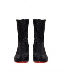 Anime Spider-Man Across The Spider-Verse Miles Morales Halloween Cosplay Accessories Black Boots