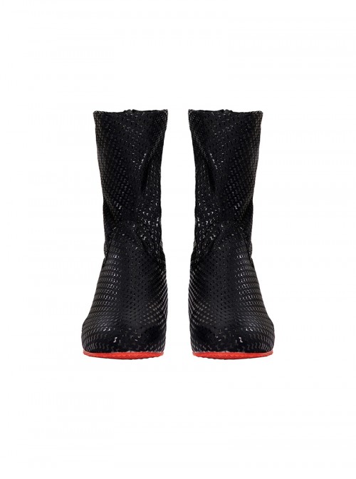 Anime Spider-Man Across The Spider-Verse Miles Morales Halloween Cosplay Accessories Black Boots
