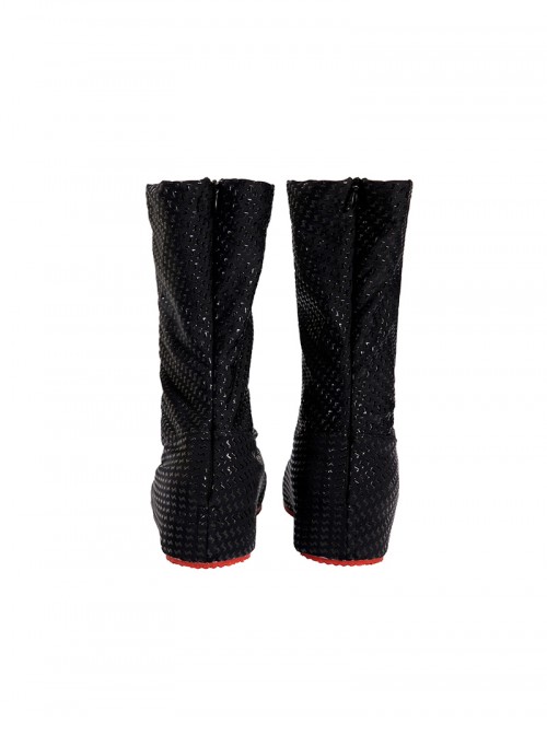 Anime Spider-Man Across The Spider-Verse Miles Morales Halloween Cosplay Accessories Black Boots