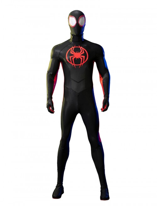 Anime Spider-Man Across The Spider-Verse Miles Morales Halloween Cosplay Accessories Black Boots