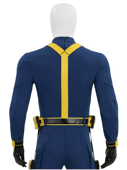 Movie Avengers Doomsday Cyclops Scott Summers Halloween Cosplay Costume Set Without Boots