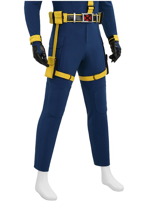 Movie Avengers Doomsday Cyclops Scott Summers Halloween Cosplay Costume Set Without Boots