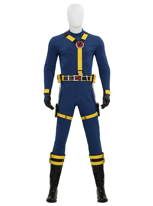 Movie Avengers Doomsday Cyclops Scott Summers Halloween Cosplay Accessories Black Boots