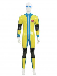 Game Dispatch Waterboy Herman Halloween Cosplay Costume Set