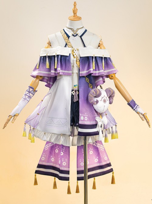 Game Wuthering Waves Sigrika Halloween Cosplay Costume Set