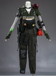Game Delta Force Vlinder Lina Van Der Meer Halloween Cosplay Costume Set Without Walkie-Talkie