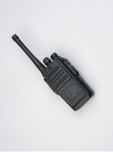 Game Delta Force Vlinder Lina Van Der Meer Halloween Cosplay Accessories Black Walkie-Talkie