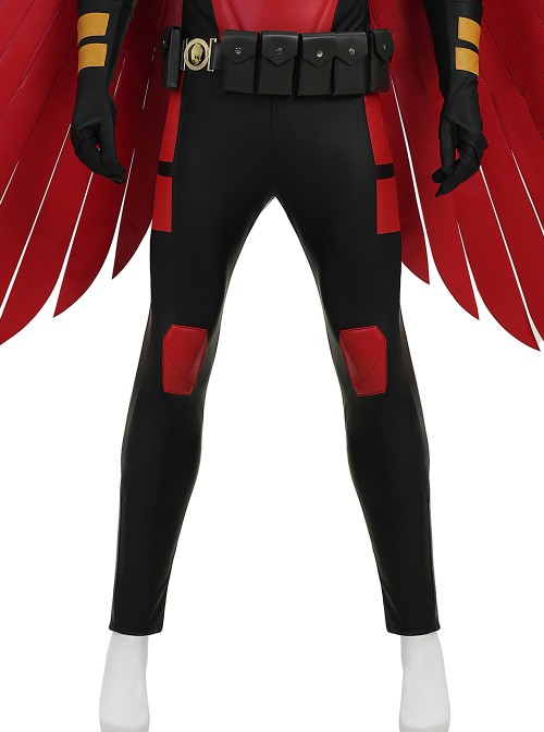 Anime Comics Robin War Tim Drake Halloween Cosplay Costume Set Without Boots