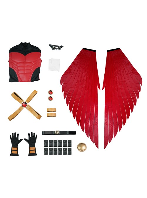 Anime Comics Robin War Tim Drake Halloween Cosplay Costume Set Without Boots