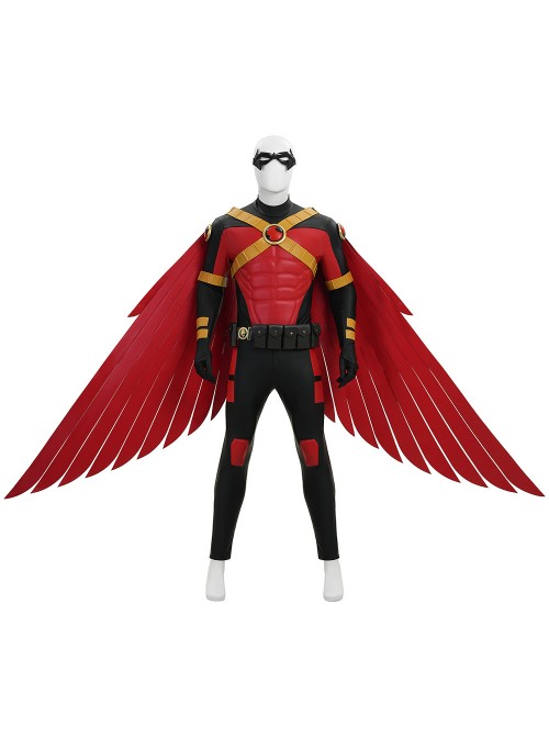 Anime Comics Robin War Tim Drake Halloween Cosplay Costume Set Without Boots