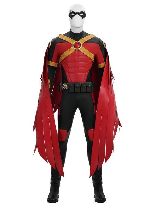 Anime Comics Robin War Tim Drake Halloween Cosplay Accessories Black Boots