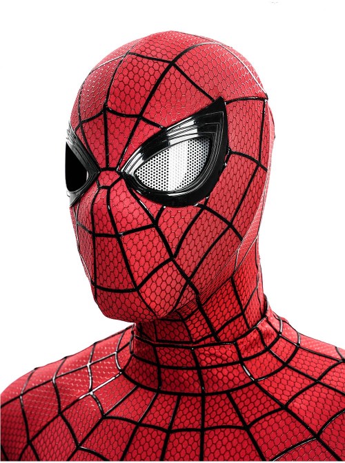 Movie Spider-Man Brand New Day Peter Parker Optimized Version Halloween Cosplay Accessories Red Helmet