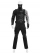 Movie Captain America 2 The Winter Soldier Bucky Barnes Halloween Cosplay Costume Set Without Daggers Without Bullets