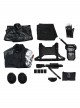Movie Captain America 2 The Winter Soldier Bucky Barnes Halloween Cosplay Costume Set Without Daggers Without Bullets