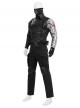Movie Captain America 2 The Winter Soldier Bucky Barnes Halloween Cosplay Costume Set Without Daggers Without Bullets