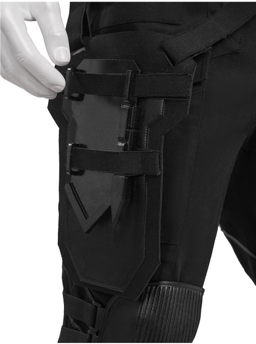 Movie Captain America 2 The Winter Soldier Bucky Barnes Halloween Cosplay Costume Set Without Daggers Without Bullets