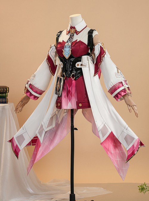 Game Genshin Impact Linnea Halloween Cosplay Costume Set