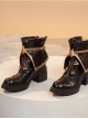 Game Genshin Impact Linnea Halloween Cosplay Accessories Brown Shoes