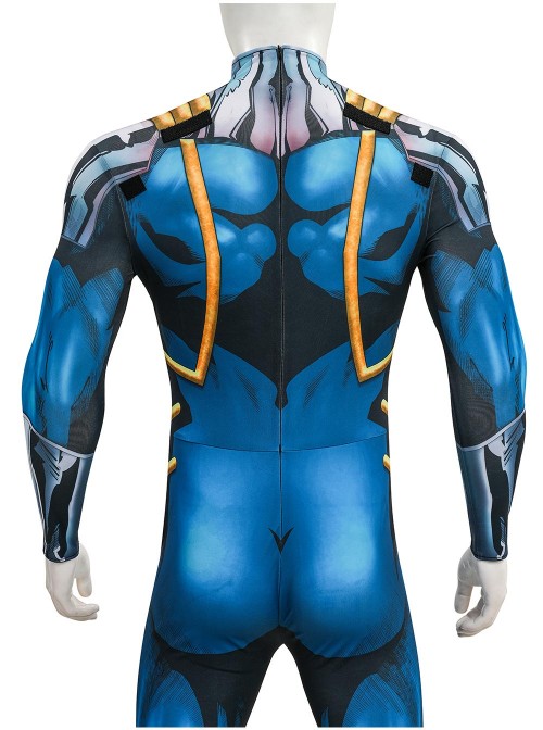 Anime Comics Superboy-Prime Bodysuit Halloween Cosplay Costume Set