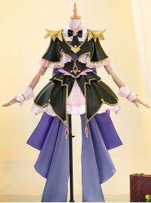 Anime Star Detective Precure Moria Luluka Halloween Cosplay Costume Set