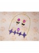 Anime Star Detective Precure Moria Luluka Halloween Cosplay Costume Set