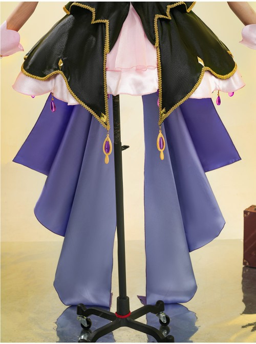Anime Star Detective Precure Moria Luluka Halloween Cosplay Costume Set