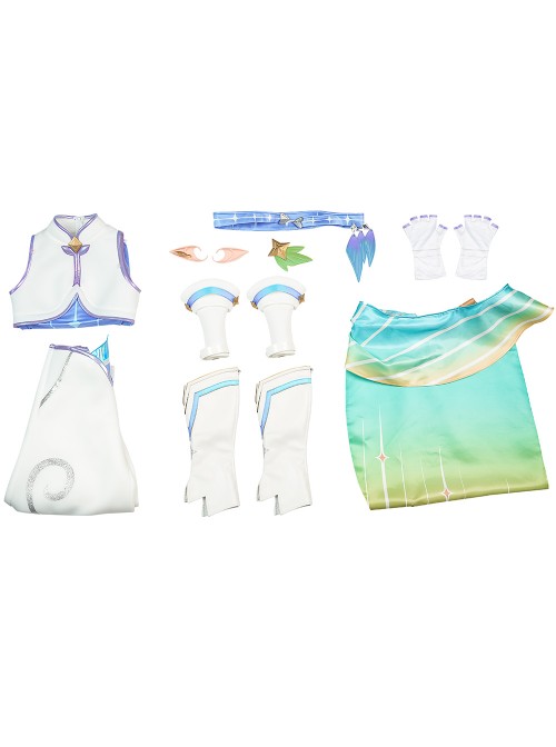 Game Roco Kingdom World Iris Halloween Cosplay Costume Set