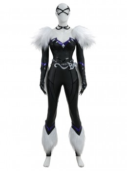 Game Marvel Rivals Black Cat Felicia Hardy Halloween Cosplay Costume Set Without Shoes