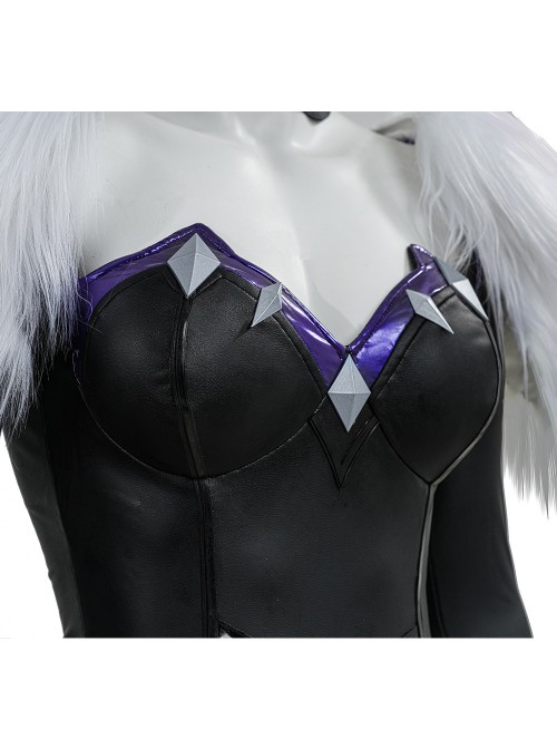 Game Marvel Rivals Black Cat Felicia Hardy Halloween Cosplay Costume Set Without Shoes