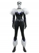 Game Marvel Rivals Black Cat Felicia Hardy Halloween Cosplay Accessories Black Shoes