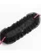 Black Red Rose Patterned Double-Layered Lace Edges Sides 3D Flowers Decoration Gothic Style Lolita Headband