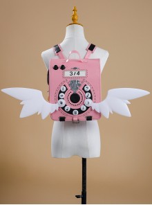 Game Zenless Zone Zero Chinatsu Remiel Halloween Cosplay Accessories Backpack Version 2.0