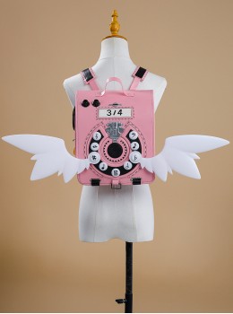 Game Zenless Zone Zero Chinatsu Remiel Halloween Cosplay Accessories Backpack Version 2.0