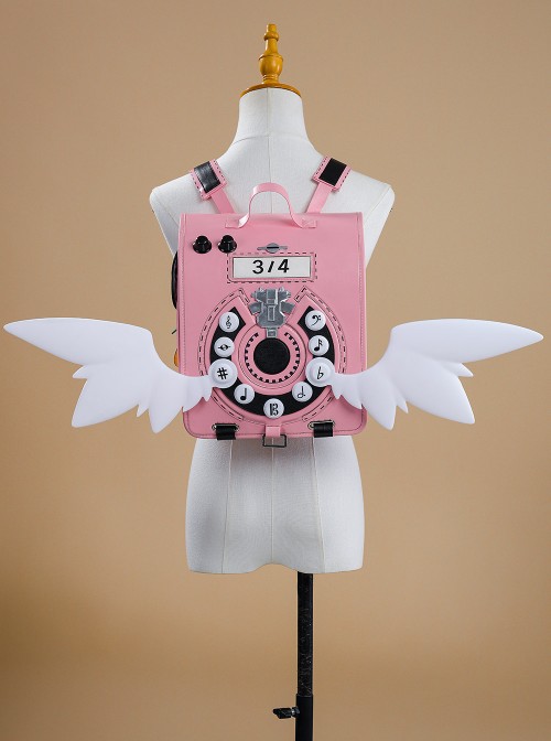 Game Zenless Zone Zero Chinatsu Remiel Halloween Cosplay Accessories Backpack Version 2.0