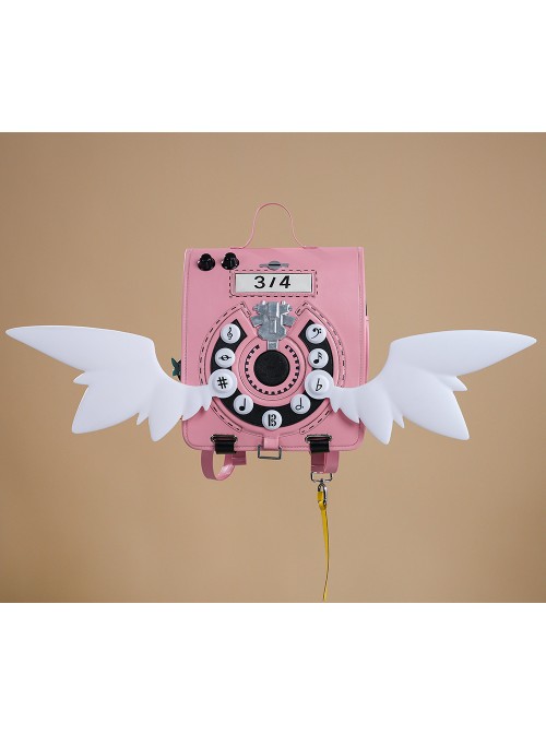 Game Zenless Zone Zero Chinatsu Remiel Halloween Cosplay Accessories Backpack Version 2.0