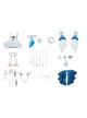 Game Honkai Star Rail Pearl Halloween Cosplay Costume Set