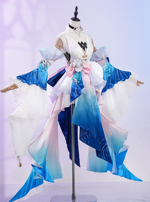 Game Honkai Star Rail Pearl Halloween Cosplay Costume Set